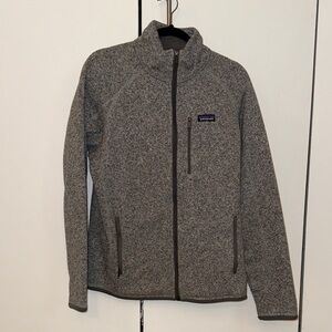 Patagonia Better Sweater Gray Zip-Up Fleece